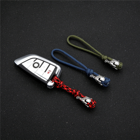 MKENDN New Arrival Vikings Spartan Outdoor Umbrella Rope Car Keychain Climb Keychain Survival Cord Backpack Buckle ► Photo 1/6