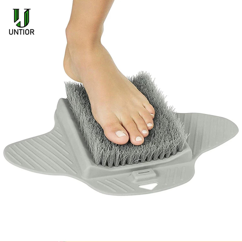 Brush Remove Dead Skin Massage Foot Bath Slipper Scrubber Plastic Cleaning  Shoe