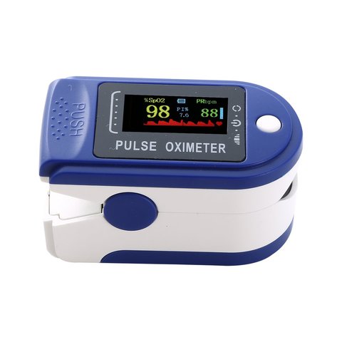 Portable Finger Pulse Oximeter Blood Oxygen Saturation meter Fingertip Pulsoximeter SPO2 Monitor Oximetro dedo Oximeter With Box ► Photo 1/6