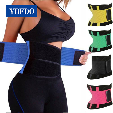 YBFDO Womens Shaper Unisex Waist Cincher Trimmer Tummy Slimming Belt Body Shapers Waist Trainer Woman Postpartum Corset Shaper ► Photo 1/6