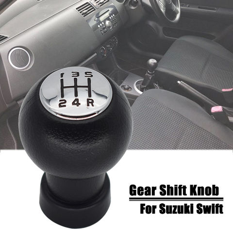 For Suzuki Swift SX4 09-14 ALTO 5 Speed Manual Stick Gear Shift Knob Lever Shifter Head Handball 2005 2006 2007 2008 2009 2010 ► Photo 1/6