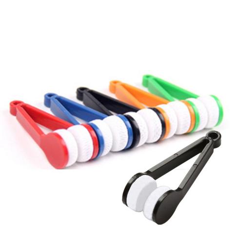 1PC Muilti-Color Eye Glasses Lens Cleaning Brush Glasses Cleaner Portable Practical Multifunctional Double-Sided Eyewear Wipe ► Photo 1/6