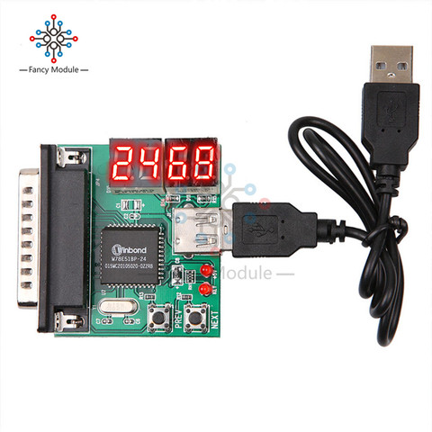 diymore 4-Digit PC Analyzer Motherboard Diagnostic Tester USB Post Test Card Notebook Diagnostic Tools ► Photo 1/6