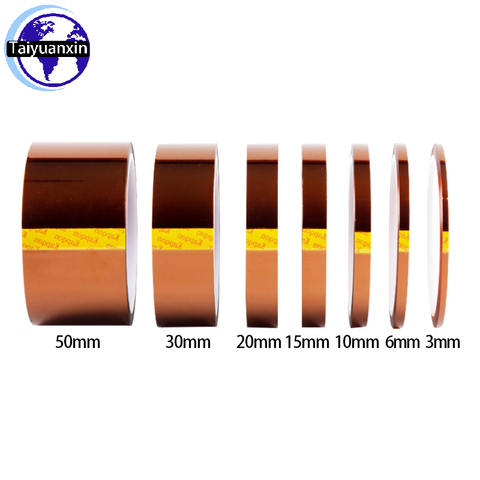 Kapton Tape Heat Resistant High Temperature Tape Industrial Welding Polyimide Circuit Board Tin Stove Oven Insulation Paper ► Photo 1/6