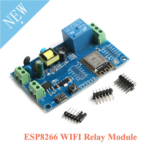 ESP8266 WIFI Wireless Relay Module ESP-12F AC 220V DC 5V 12V Power Supply ESP 12F Development Board Remote Control Smart Home ► Photo 1/6
