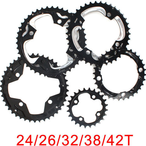 104BCD 64BCD Chainirng MTB Double/Triple Speed Chainwheel 24/26/32/38/42T Mountain Bike Crankset Bike Parts for Shimano Crankset ► Photo 1/6