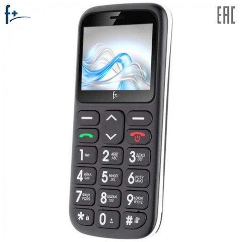 Mobile Phones F+ Ezzy2 Black cellular phone cellphone Ezzy 2 F ► Photo 1/1