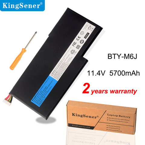KingSener New BTY-M6J Laptop Battery For MSI GS63VR GS73VR 6RF-001US BP-16K1-31 9N793J200 Tablet PC  MS-17B1 MS-16K2 ► Photo 1/6