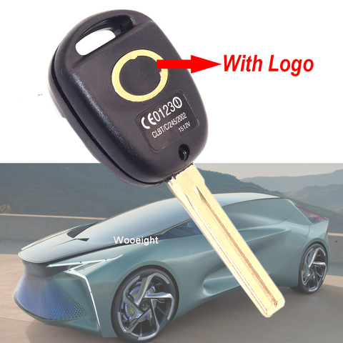 Wooeight 3 Button Car Remote Key Case Key Shell Replacement Fob Case Fit For Lexus GX470 GS300 GS400 RX350 ES300 RX300 RX400h ► Photo 1/6