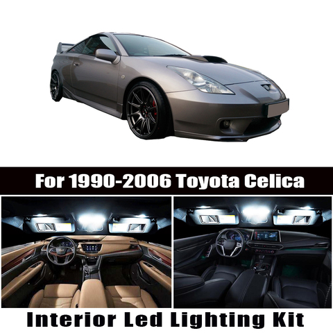 Canbus For Toyota Celica 1990-2005 2006 Vehicle LED Interior Dome Map Light License Plate Lamp Kit Car Lighting Accessories ► Photo 1/6