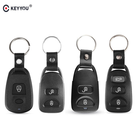 KEYYOU 1 2/2+1/3+1 Buttons Replacement Keyless Entry Remote Key Fob 3/4 Button for Hyundai for Kia Carens ► Photo 1/5