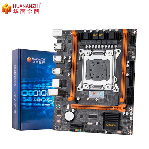 HUANANZHI X79 4M motherboard LGA 2011 motherboard x79 chip suporte ECC REG memória e processador Xeon E5 SATA3.0 NVME M.2 ► Photo 1/6