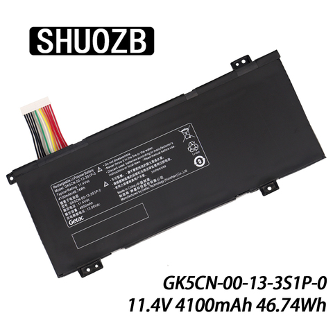 New GK5CN-00-13-3S1P-0 Laptop battery For Getac GK5CN5Z GK7CN6S Series 46.74Wh 4100mAh 11.4V SHUOZB ► Photo 1/6