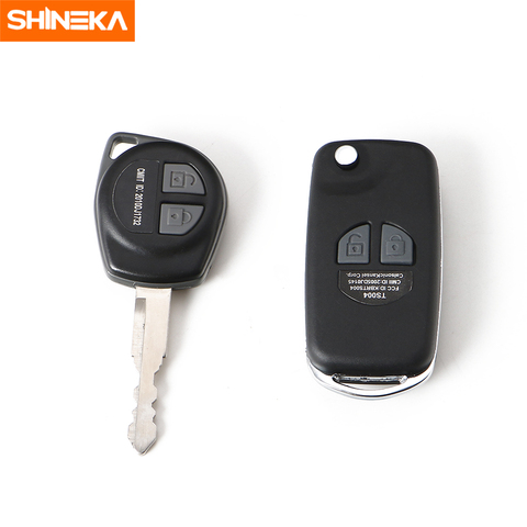 SHINEKA Keychain For Suzuki Jimny JB74 2022+ Car Key Retrofit Folding Protective Case Special Accessories For Suzuki Jimny 2022+ ► Photo 1/6