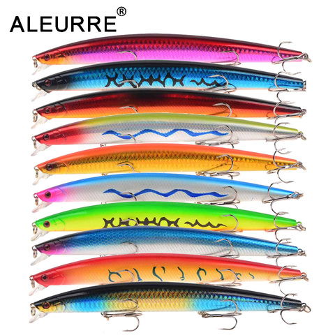 1PCS Big Minnow Fishing Lure 18cm 25g Long Shot Crankbait 4# Hooks Fishing Tackle Plastic Wobblers Artificial Bait For Pike ► Photo 1/6