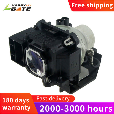 happybate Replacement Projector lamp NP07LP for NP300/ NP400 /NP500 /NP610S/NP410W/NP510W/NP600 NSHA230W  lamp for projector ► Photo 1/6