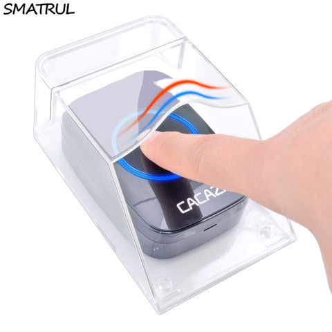 SMATRUL Waterproof Cover For Wireless Doorbell Smart Door Bell Ring Chime Button Transmitter Launcher Heavy Rain CACAZI SMATRUL ► Photo 1/6