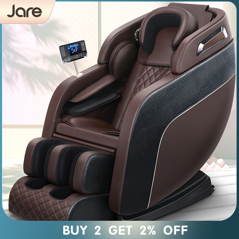 Jare S5 China Electric Relax Adjustable Reclining Massage Heating Automatic Airbag Back Vibration Massage Chair ► Photo 1/6