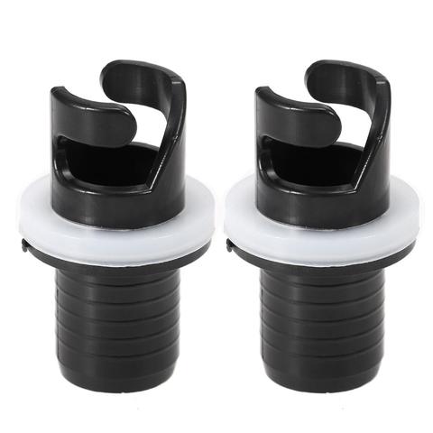 2Pcs/set  Inflatable Rowing Boat Kayak Air Valve Adapter Inflation Kayak Air Valve Foot Pump 1.2 * 1.9 inch ► Photo 1/6