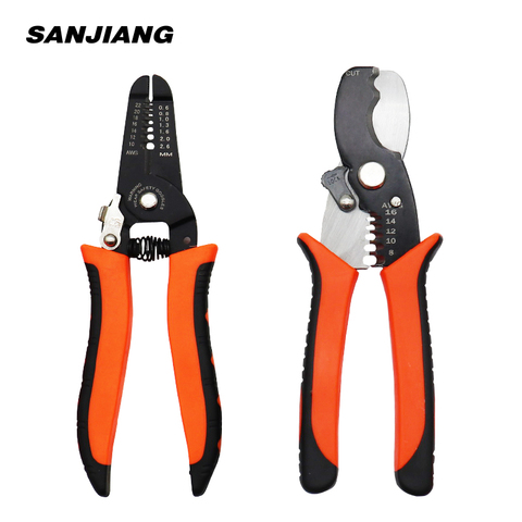Multitool pliers automatic stripper for cable wire cutter tools high precision electrical hand tools Electrician's pliers ► Photo 1/6