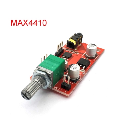 MAX4410 Headphone Amplifier Board Headset Amplifier Mini Amp For Pre-amplifier Single Battery Power ► Photo 1/4