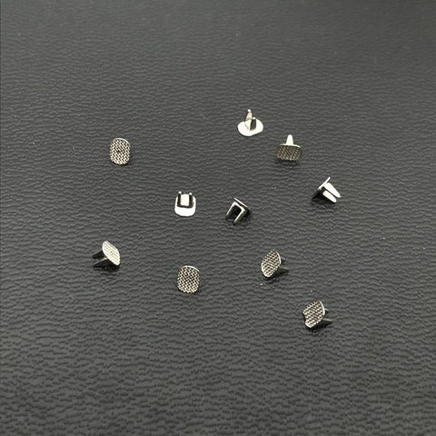 10ps/pack Dental Bite Turbos Orthodontic Tongue Tamer Habbit Correction Button Orthodontic Bondable Bracket ► Photo 1/5