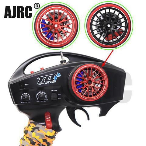 MJRC Metal remote control handwheel for TRAXXAS X-maxx Summit E-revo Slash TRX-4 TQI remote control ► Photo 1/6