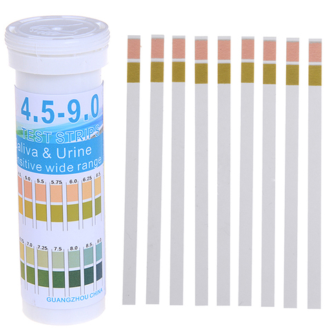 150pcs/Lot Hot Strips Boxed Range 1-14 PH Test Strips Indicator Paper Tester Range 4.5-9.0 PH Test Strips For Saliva And Urine ► Photo 1/6