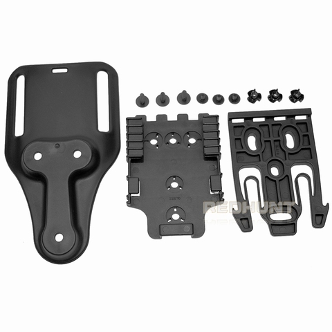 Gun Hoster Accessories Mid-Ride Belt Loop Adapter UBL Style Loop Mid-Ride Drop Low-Ride Universal Belt Loop Quicck Locking Kit ► Photo 1/6