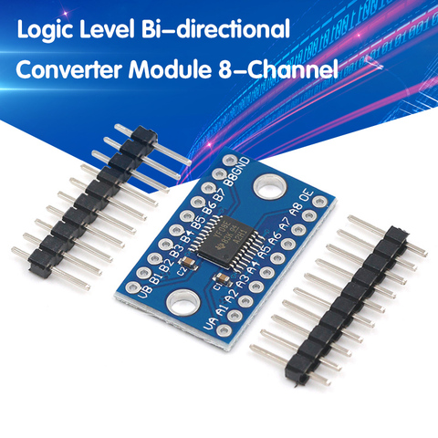 8 Channel Logic Level Bi-directional Converter Module TXS0108E TXB0108 ► Photo 1/6