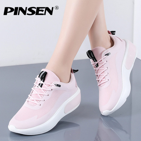 PINSEN New 2022 Sneakers Women Flats Shoes Breathable Mesh Casual Shoes  Woman Flat Chunky Sneakers Ladies Shoes zapatillas mujer - Price history &  Review | AliExpress Seller - pinsen Official Store 