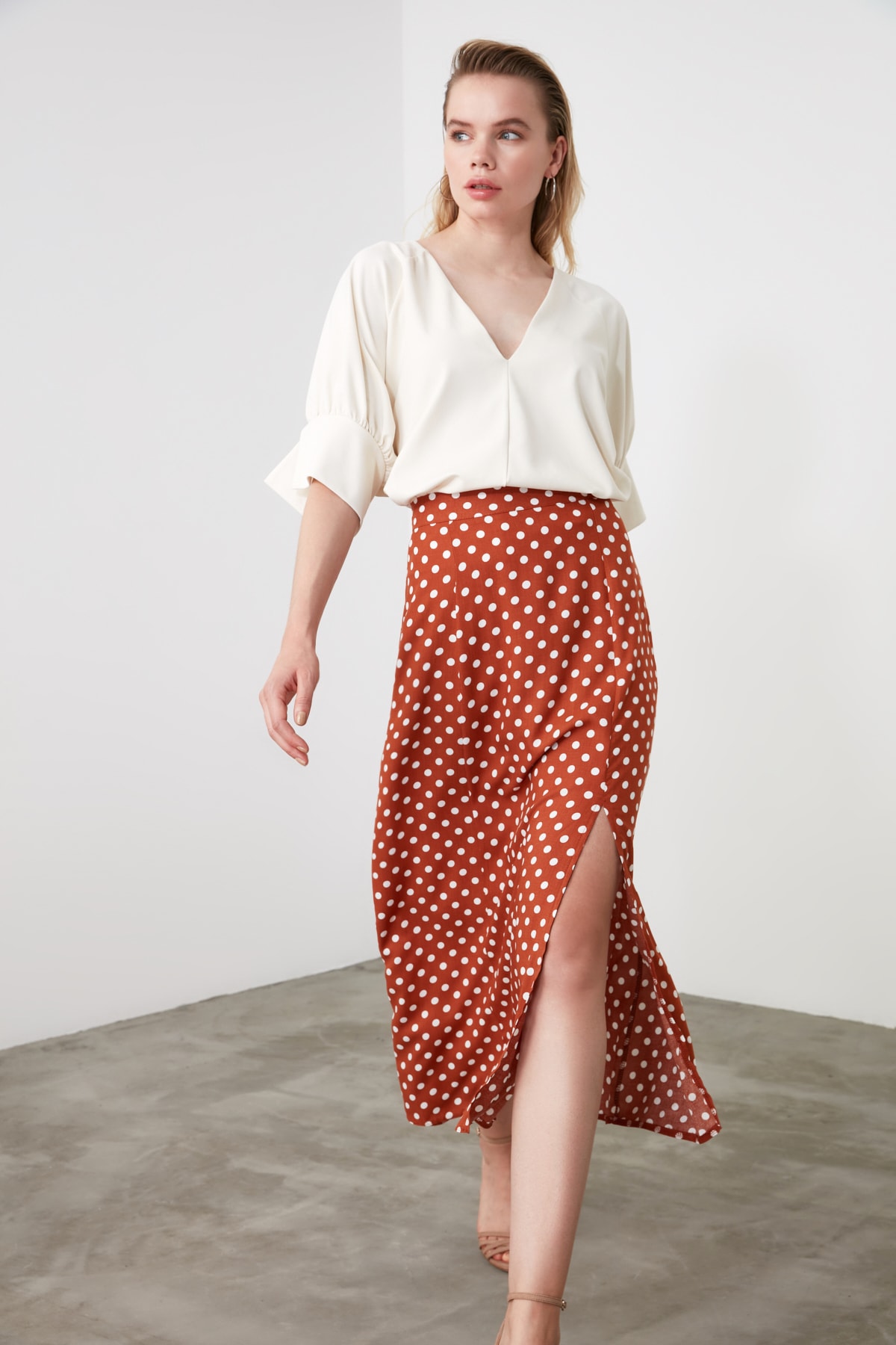 Trendyol Polka Dot Skirt TWOAW20ET0205 ► Photo 1/6