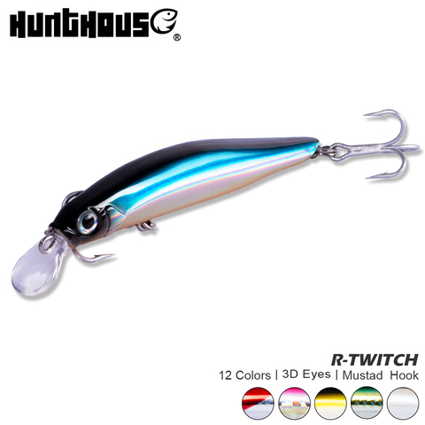Hunt house fishing lure artist minnow hard lure freshwater trout hard bait 70mm 7g 80mm 8.5g more japan mustad hook made ► Photo 1/6