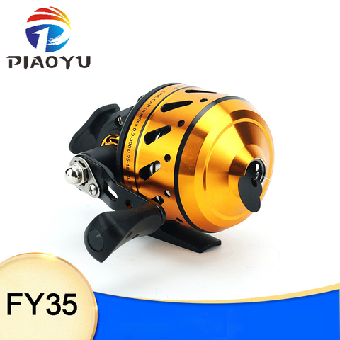 FY35 Slingshot Fishing Reel 5+1BB Closed Metal Wheel Interchangeable Left/Right Hands Outdoor Bow Hunting Fishing ► Photo 1/6
