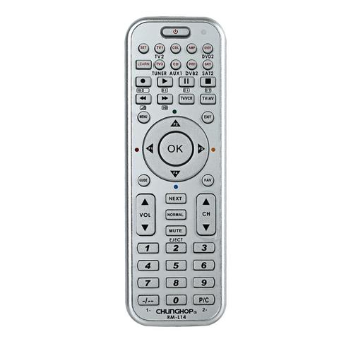 RM-L14  8in1 Universal Smart Remote Control With Learn Function For TV CBL DVD SAT DVB CONTROLLER chunghop  copy ► Photo 1/5