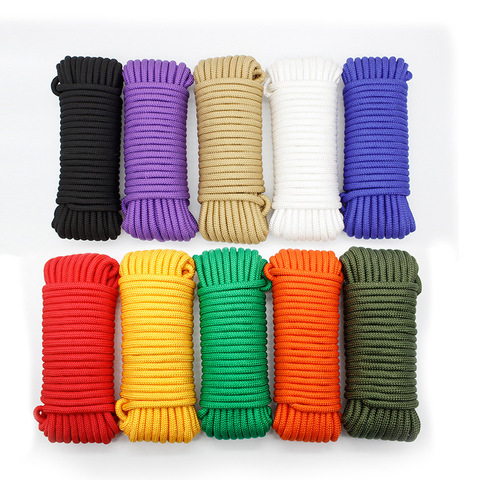 10meters 10mm Paracord 550 Parachute Cord Lanyard Rope Mil Spec Type III 7 Strand DIY Bracelet Accessories ► Photo 1/6