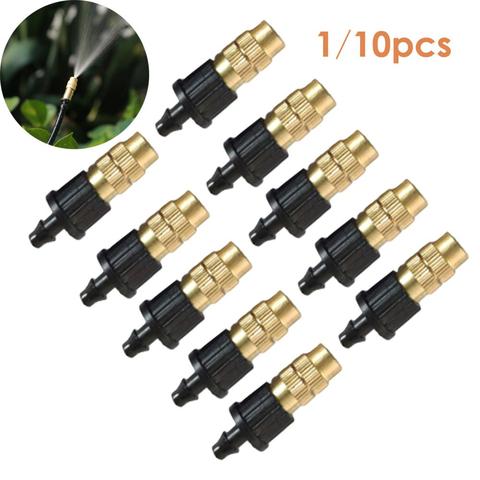 1/10pcs 4/7 PVC Brass Sprinkler Head Garden Tool Spray Misting Nozzle Drip Irrigation Garden Watering System Accessories ► Photo 1/6