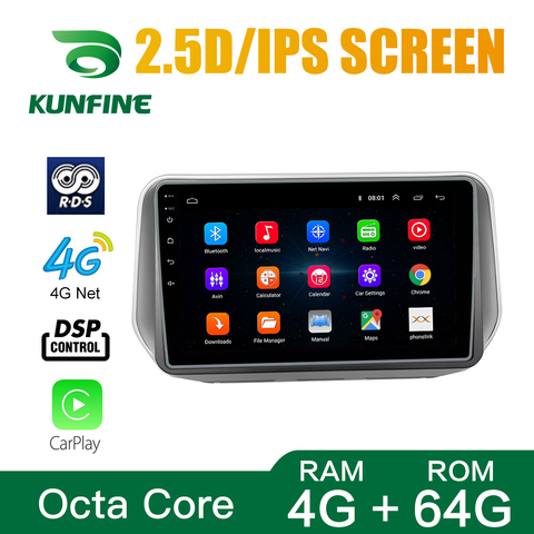 Car Radio For HYUNDAI Santa Fe 2022 Octa Core  Android 10.0 Car DVD GPS Navigation Player Deckless Car Stereo Headunit Radio ► Photo 1/6