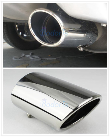 For Honda CRV CR-V 2007 2008 2009 2010 2011 2012-2016 #304 Stainless Steel Exhaust Muffler Tip Pipe End Car Styling Accessories ► Photo 1/6
