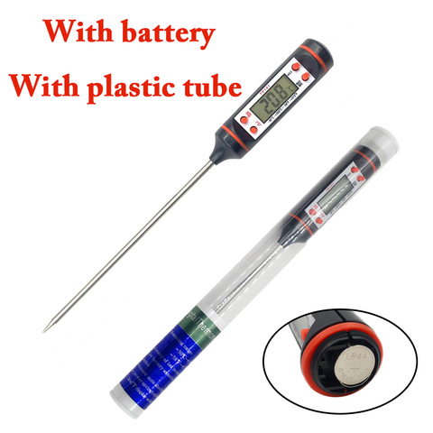 Kitchen Digital Food Thermometer Meat Cake Candy Fry Food BBQ Dinning Temperature Household Cooking Thermometer ► Photo 1/6