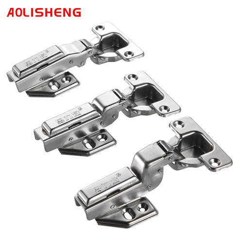 Free Shipping Cold Rolled Steel Soft Close Hydraulic Cabinet Door Hinge 35mm Cup Furniture Hardware Hinge ► Photo 1/6