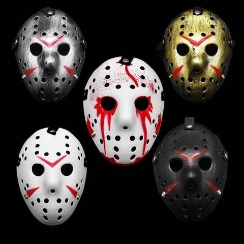 New Jason Voorhees Friday the 13th Horror Hockey Mask Scary Halloween Mask  