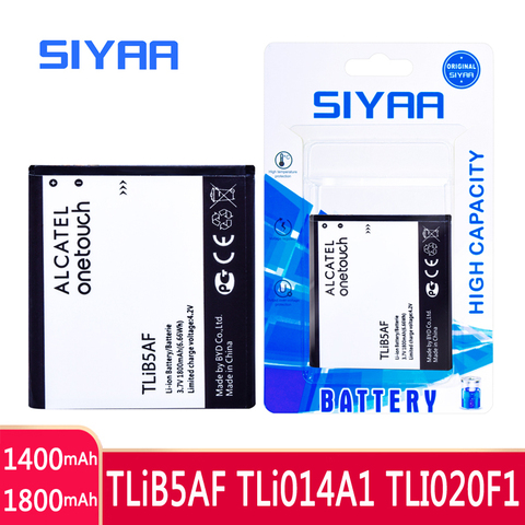 SIYAA Original Phone Battery TLiB5AF TLi014A1 TLI020F1 For Alcatel One Touch Pop C5 OT 5036 5036D 5037 5042D C7 7040 Fire 4012 ► Photo 1/6