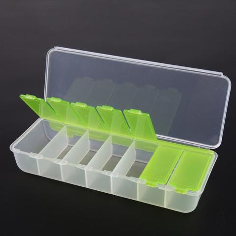 5 Colors Large Travel Pill Cases Portable 7-Day Medicine Box Case Tablet Storage Organizer Container Case Colorful Pill Cutter ► Photo 1/6