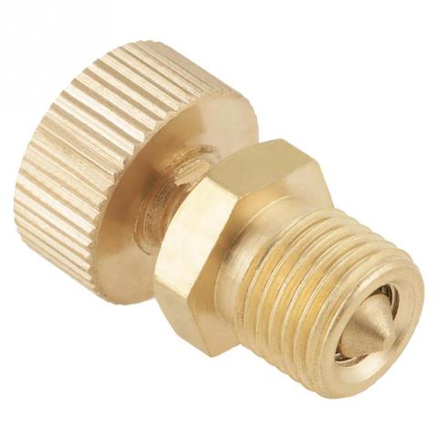 1Pcs Brass Bleed Air Bleed Valve Screw Safety Bleeder Valve Spare Parts Replacement Kit For High Pressure Air Pump Accessories ► Photo 1/6