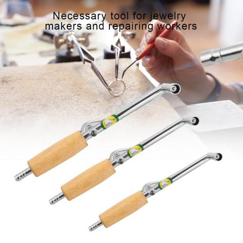 New Adjustable Flame Gas Welding Torch Solder with Wood Handle  Jewelry Making Torch Soldering Tool Jewelry Tool & Equipments b ► Photo 1/6