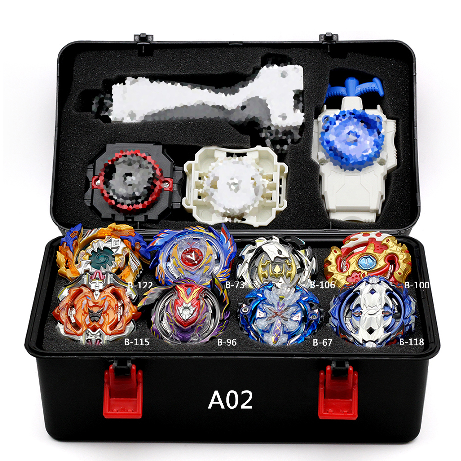 Fast Shipping Original Beyblade +launcher+metal 4D -gift for children Fun toy 