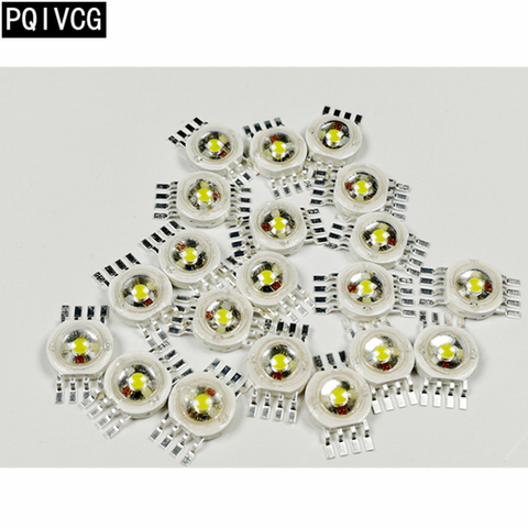 20pcs/12W RGBW 4in1 led chip par lights led Lamp beads 4 pin 12w led light source ► Photo 1/2