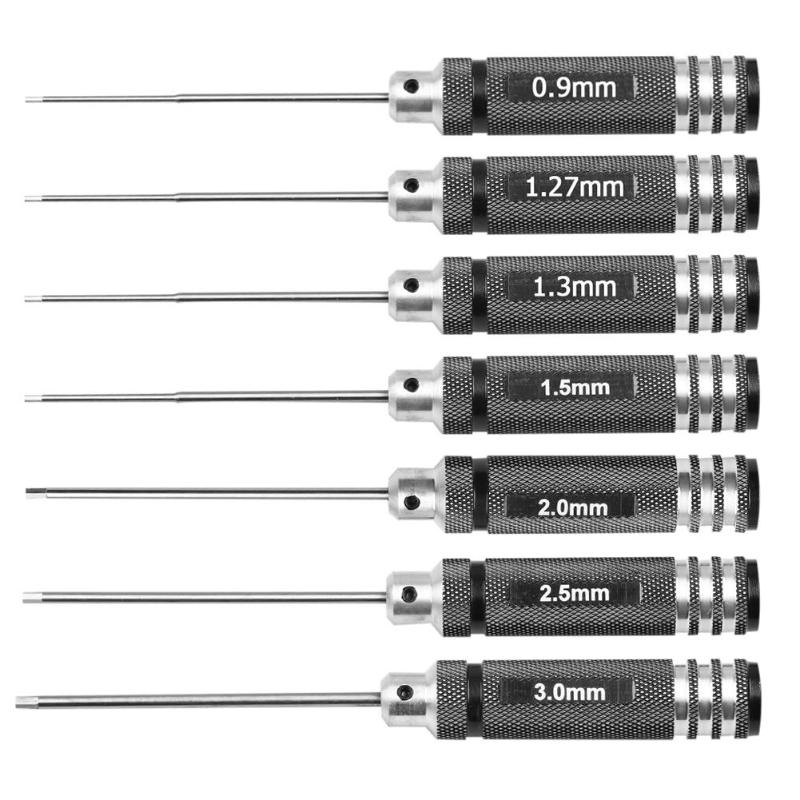 RC Repair Tools Hex Screw Driver 1.5/2.0/2.5/3.0mm Kit for RC Car Helicopter 