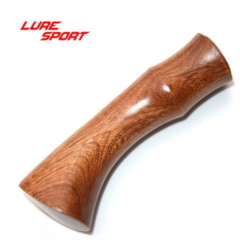 LureSport Wood Handle 11cm for FUJI ACS Reel Seat  Finger shape  grip Rod Building Component Repair Pole DIY Accessory ► Photo 1/5